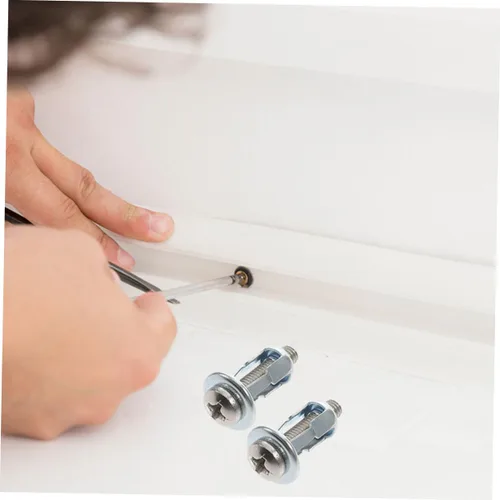Miniatura 3 de Tuerca de expansión de anclaje de puerta hueca con remache de tornillo para fijación de puerta para instalación de pared hueca, 25 uds