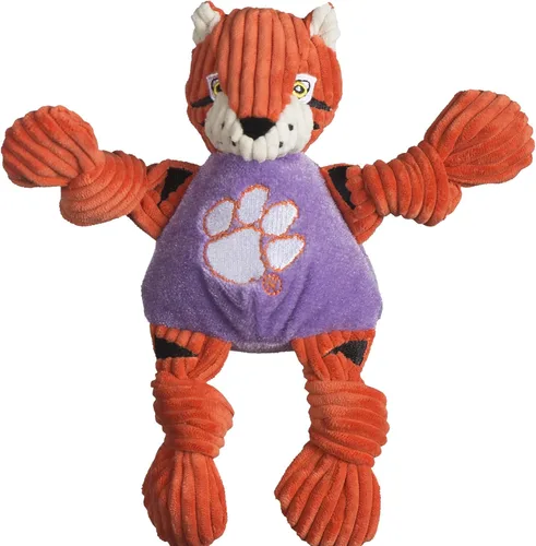 Miniatura 10 de HuggleHounds Knottie Juguete de Peluche para Perros - Juguete de Peluche para Perros, Juguetes para Cachorros, Juguete Chirriante para Perros