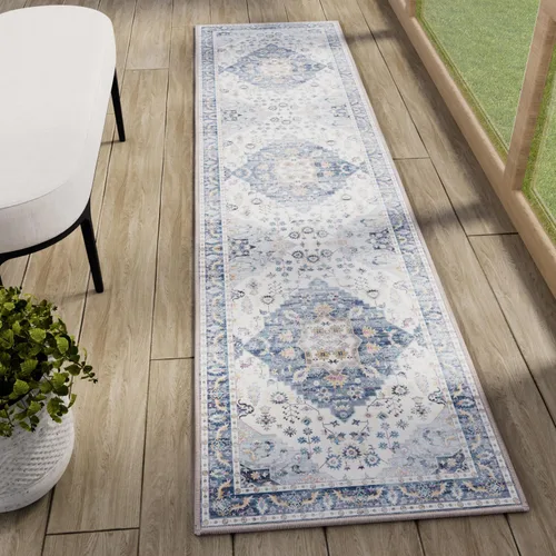 Miniatura 10 de Hargiis Alfombra de área, 2 x 3, antideslizante, lavable, alfombra para puerta interior, alfombra para dormitorio, cocina, entrada o baño, alfombra