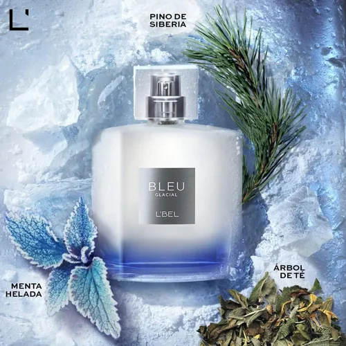 Miniatura 6 de L'Bel - Bleu Glacial Perfume Hombre Larga Duración 3.4 fl oz
