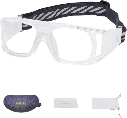 Miniatura 10 de SooGree Gafas deportivas para hombres y mujeres, gafas protectoras para béisbol, correr, deportes, ciclismo, gafas Marco Verde Gris Pad