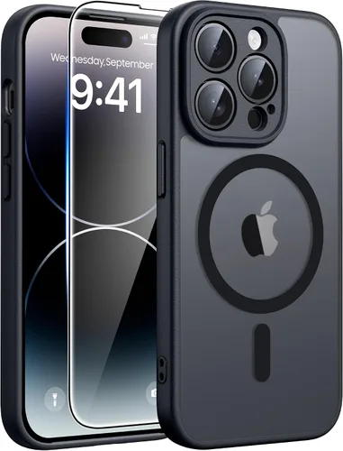 Miniatura 84 de FNTCASE Funda para teléfono Galaxy A14-5G: protección contra caídas de grado militar Samsung A14 5G, probada contra caídas de 14 pies, protector