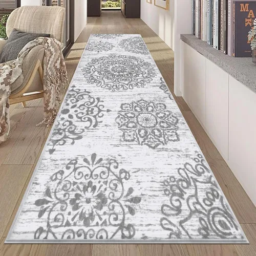 Miniatura 115 de HEBE Alfombra Pasillo 2'x10' Lavable Vintage Desgastada Alfombras de Área Antideslizante Alfombra de Lavandería Boho Alfombras de Piso para Pasillos