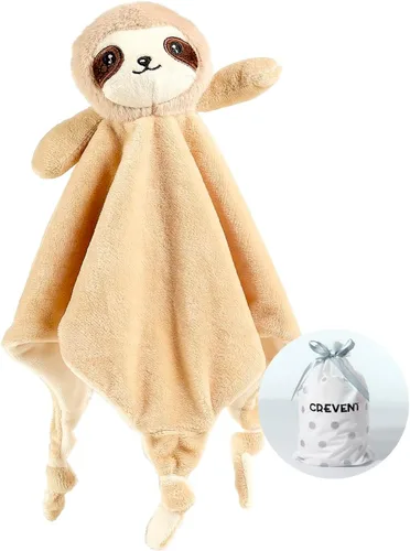 Miniatura 43 de CREVENT Mantas de bebé suaves y acogedoras para niños y niñas + manta de seguridad, juego con una bolsa de regalo esenciales para recién nacidos Gris