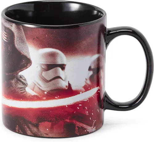 Miniatura 3 de Taza oficial de Star Wars Kylo Ren y Stormtroopers de 20 onzas, taza de cerámica para café caliente, té, cacao, con personajes icónicos