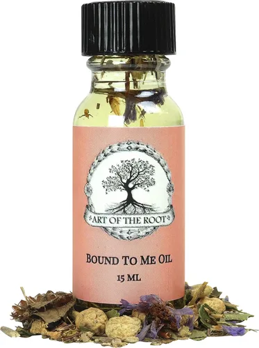 Aceite Bound to Me de Art of the Root | Hecho a mano con hierbas y aceites esenciales | Intenciones metafísicos, wiccanas, conjuras, paganas y