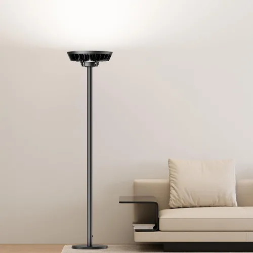 Homelist La lámpara de pie de iluminación indirecta más brillante, 500W 40000LM lámpara de pie súper brillante para habitación oscura, lámpara de