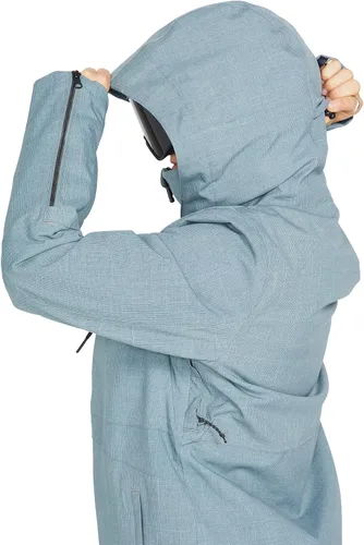 Miniatura 13 de Volcom Sherwin - Chaqueta de invierno con capucha aislada para snowboard y esquí para mujer