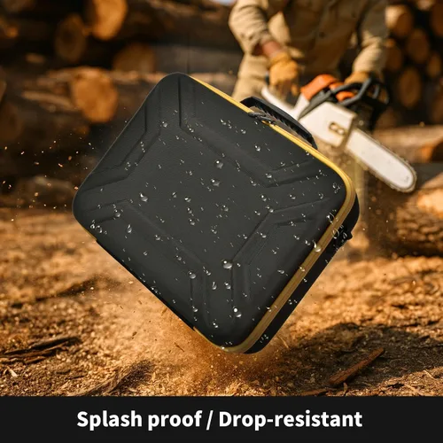Miniatura 7 de ANKHOH Funda para sierra de calar DEWALT 20V MAX XR DCS334B, bolsa de herramientas eléctricas para sierra de habilidad, batería y accesorios de Negro