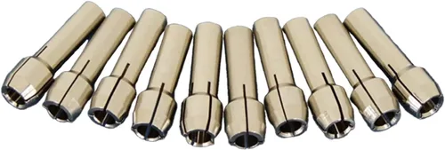 Miniatura 2 de TEMO 10 unids Durable Brillante 1/8 Pulgada Herramienta Rotatoria Collet Bit #480 para Dremel Herramientas Rotativas