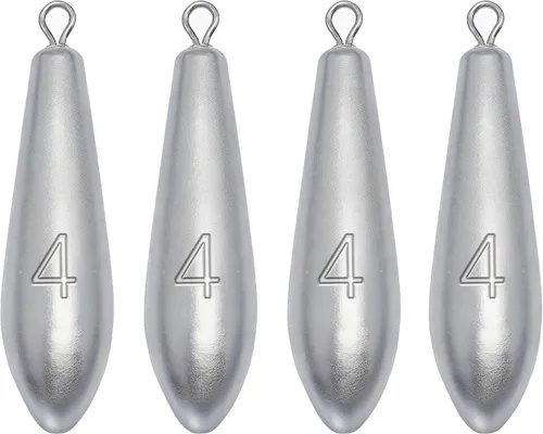 Miniatura 19 de Pesas de pesca Drop Shot Sinkers para pesca de agua dulce en agua salada