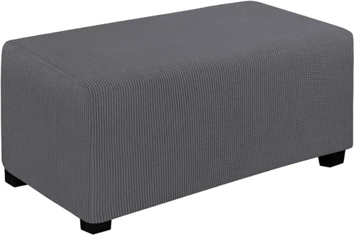 Miniatura 118 de Easy-Going Funda Elástica para Otomana Taburete de Almacenamiento Plegable Protector de Muebles Funda Rectangular Suave con Parte Inferior Elástica