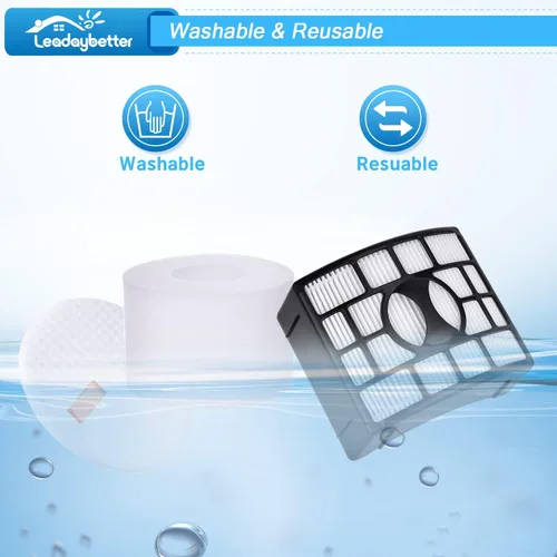 Miniatura 6 de Leadaybetter Filtro de repuesto para Shark Rotator DuoClean Lift-Away ZD550 NV600 NV601 NV602 NV611 NV770 NV771 NV771 NV772 UV700 ZU701 Zero-M Speed