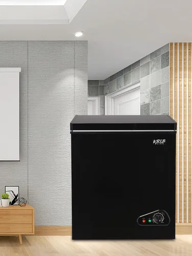 Miniatura 3 de KRIB BLING congelador de cofre con termostato ajustable, congeladores compactos con cesta de almacenamiento extraíble para cocina, garaje, sótano