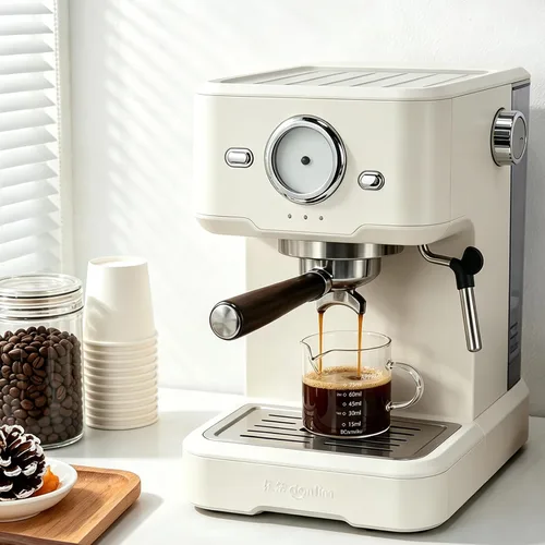 Miniatura 6 de BCnmviku Paquete de 2 Tazas Medidoras de Vidrio para Espresso Jarra Triple Taza de Leche 75ML Tazas de Espresso con Asa Vaso de Chupito con Boca