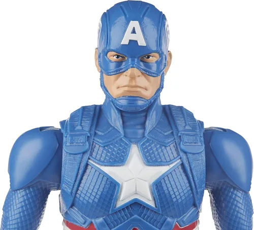 Miniatura 12 de Marvel Avengers Titan Hero Series Blast Gear - Figura de acción del Capitán América