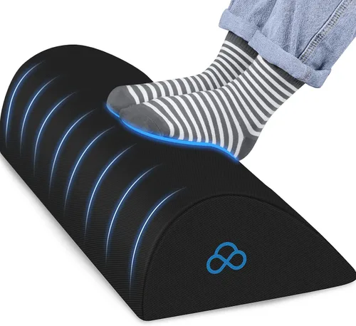 Miniatura 12 de StepLively Almohada ergonómica para reposapies debajo del escritorio en el trabajo, reposapiés antifatiga, almohada de apoyo para aliviar la fatiga