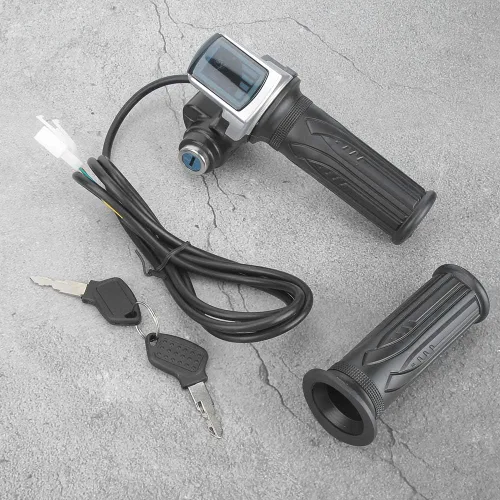 Miniatura 5 de Acelerador de Bicicleta Eléctrica, Agarre del Acelerador, Bloqueo del Acelerador de Motocicleta, Acelerador de Media Torsión para Bicicleta