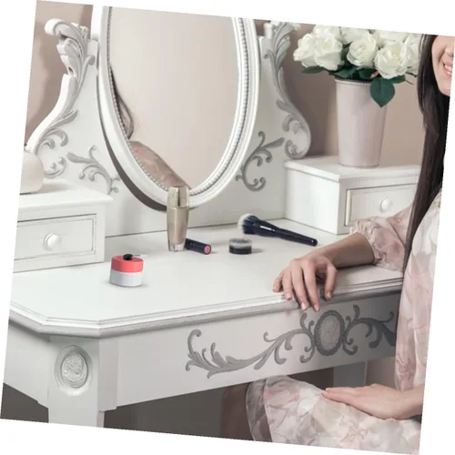 Miniatura 5 de Fundas para cepillos de labios, cubiertas de silicona para brochas de maquillaje, cubierta antipérdida, protectores de cepillo cosmético para Negro