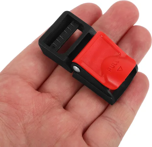 Miniatura 8 de 6pcs Motorcycle Helmet Quick Release Buckle Replacement Plastic Side Release Clips Featuring Reliable Locking Mechanism Easy Attachment and