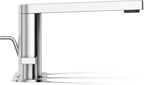 Miniatura 8 de KOHLER Compuesto K-73060-4-CP Grifo de lavabo de baño de 2 manijas con montaje de drenaje de metal en cromo pulido