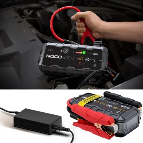 Miniatura 3 de Cargador rápido NOCO de 56 W y 14 V compatible con NOCO GB70 GB150 GB250+ GB251+ GB500 GB500+ Genius Boost Ultra Safe Batería de arranque de litio