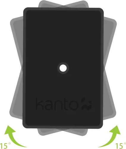 Miniatura 6 de Kanto SP9 Soportes de altavoces de escritorio para altavoces de estantería pequeña/mediana y monitores de estudio compacto/mediano de 2 a 4 pulgadas