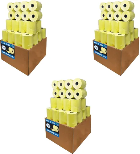 Miniatura 9 de (10 Rolls) 3 1/8 x 230 thermal paper square POS cash register thermal receipt paper rolls bpa free BuyRegisterRolls