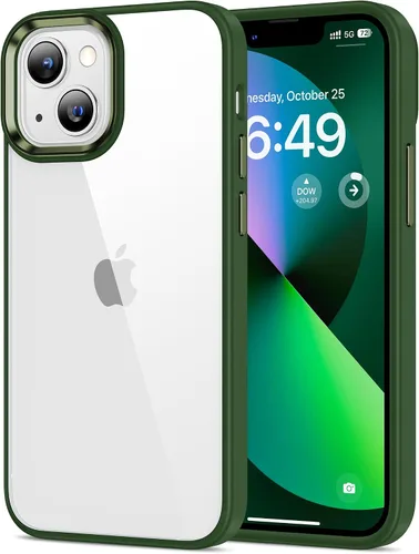 Miniatura 124 de HOOMIL Funda para iPhone 7 Plus/iPhone 8 Plus de 5.5 pulgadas, no amarillea, protección contra caídas, cubierta trasera dura transparente
