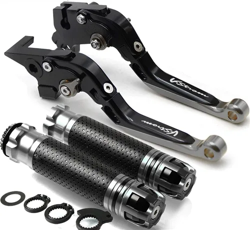 Miniatura 12 de for Suzuki V-Strom 2002-2016 2015 2014 20132 012 2011 2010 V-Strom Motorcycle Brake Handle Adjustable Brake Clutch Lever Handbar (Color : 1)