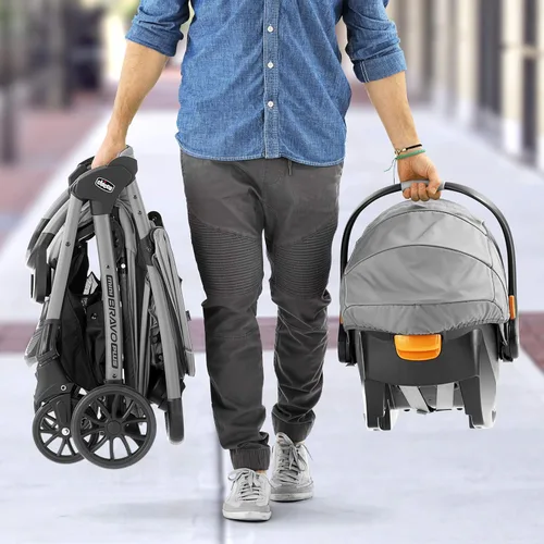 Miniatura 4 de Chicco Sistema para viaje Mini Bravo Plus - Pizarra Gris