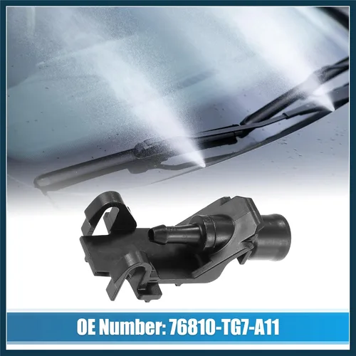 Miniatura 3 de Boquillas para limpiaparabrisas delantero 76810-TG7-A11, boquillas de repuesto para Honda Passport 19-21 para Honda Pilot 16-21 para Honda Ridgeline