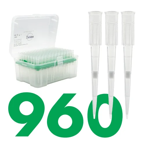 Miniatura 11 de Kashi Scientific 10000uL Puntas de pipeta universales para laboratorio en estuche, estériles, libres de DNasa/RNAsa, seguras contra pirógenos