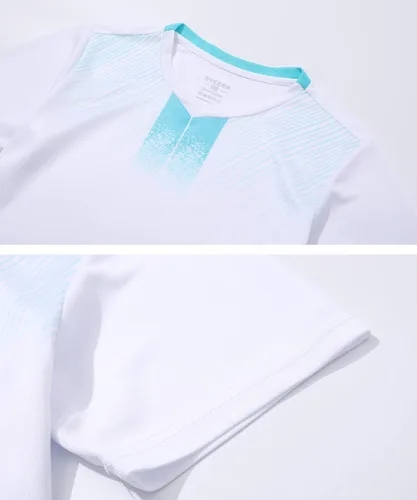 Miniatura 3 de Paquete de 2 camisetas de fútbol y pantalones cortos para niño, de secado rápido, uniforme de entrenamiento de equipo deportivo