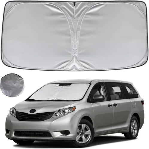 Miniatura 92 de KAYZT Parasol para parabrisas para Honda Civic 2022-2025 11.ª generación, parasol plegable para ventana delantera, accesorios de ajuste personalizado