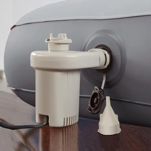 Miniatura 3 de Colchón de Aire Nautica Home Express Sleep Cama Hinchable para Huéspedes, Viaje y Camping: Sistema de Soporte y Comodidad con Vinilo Resistente a
