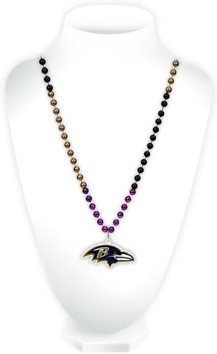Miniatura 14 de Rico Industries NFL unisex-adult Team Logo Mardi Gras Style Beads