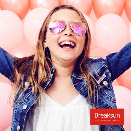 Miniatura 2 de Breaksun Lentes de sol polarizados de aviador para niñas y niños de 3 a 10 años, lentes de sol clásicos de aviador para adolescentes y jóvenes