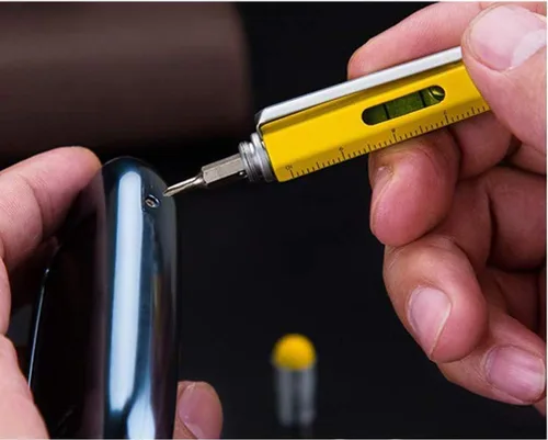 Miniatura 6 de Regalos para hombres y adultos, bolígrafos multiherramienta 6 en 1, regalos de elefante blanco para adultos, accesorios geniales