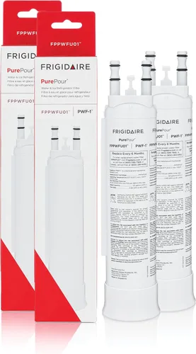 Frigidaire Reemplazo del filtro de agua para refrigerador PurePour™ PWF-1™ FPPWFU01 | Juego de 2