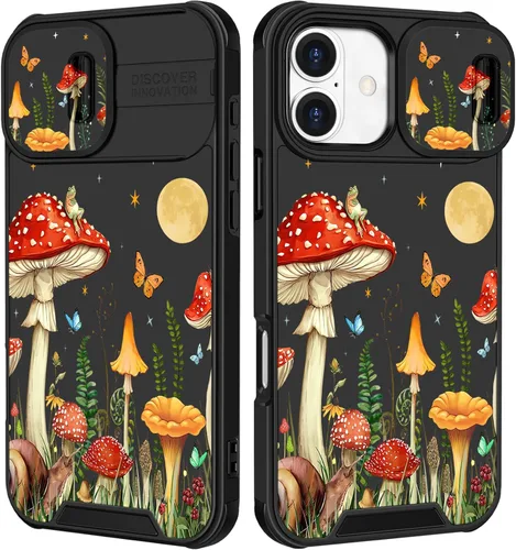 Miniatura 20 de Funermei Funda 2 en 1 para iPhone 13/iPhone 14 para mujeres, linda funda de teléfono con calavera para niñas, diseño de esqueleto gótico, divertido