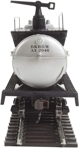 Miniatura 4 de Walthers Trainline HO Scale Model - Coche de extinción de incendios listo para funcionar Denver y Rio Grande Western #Ax 2946 (plata, negro)