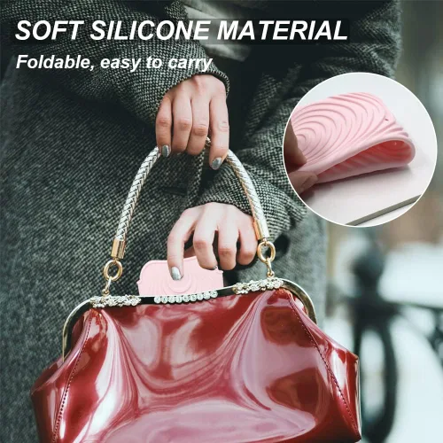 Miniatura 4 de Funda de silicona aislante para alisador de cabello, funda antideslizante de viaje para rizar y planchar, soporte portátil para rizador y rizador
