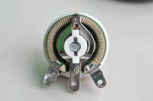Miniatura 4 de Electronics-Salon Potenciómetro bobinado de alambre de alta potencia 25W 5 OHM, reóstato, resistencia variable.