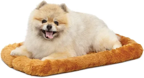 Miniatura 27 de Cama para mascotas MidWest Bolster, ideal para cajas de metal para perros, se puede lavar a máquina y secar, Gris carbón