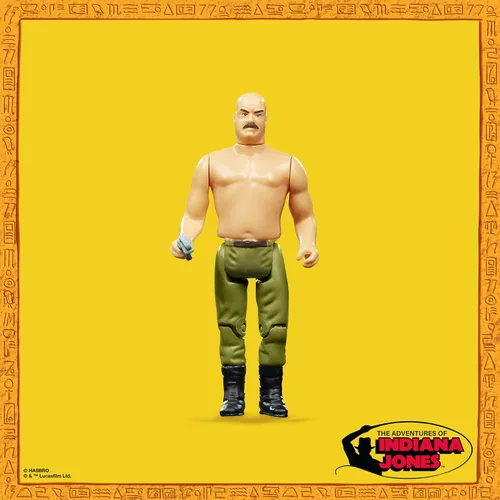 Miniatura 4 de Indiana Jones and The Raiders of The Lost Ark Retro Collection - Figura de acción mecánica alemana, 3.75 pulgadas, juguetes para niños a partir de 4