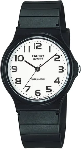 Miniatura 8 de Casio MQ24 Series Quartz Analog Watch for Men Water Resistant Resin Case Resin Band Resin Glass Three Hand Analog (HR, Min, SEC)