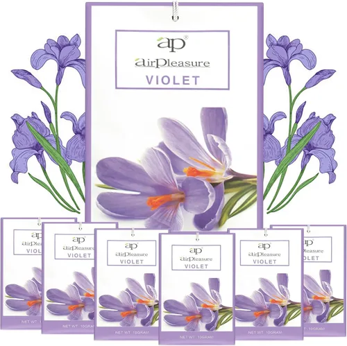 Miniatura 11 de Aqua Lily - Bolsa perfumada de 6 sobres para cajones y armarios, bolsas de larga duración, ambientador de armario, desodorante de cajones, aromas