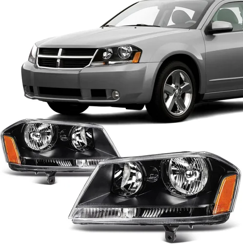 Miniatura 18 de Ensamble de faros SCITOO Compatible con 2010-2014 para Subaru Legacy 2010-2014 para Subaru Outback Faros con lente transparente y carcasa cromada