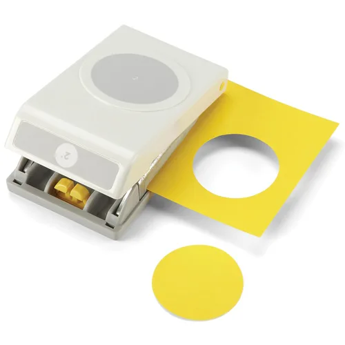 Miniatura 9 de EK Tools Perforadora metálica de papel de 2 pulgadas, multicolor, crea círculos precisos para tarjetas hechas a mano, álbumes de recortes, etiquetas